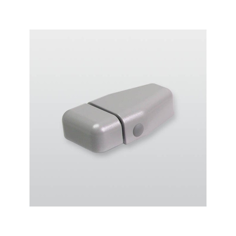 Nadometno ohišje z nasprotnim delom 8363.5 aluminij bela