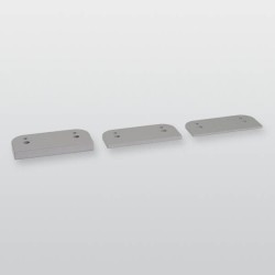 Distančnik za nasprotni del 8363.3 aluminij bela