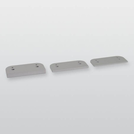 Distančnik za nasprotni del 8363.3 aluminij bela