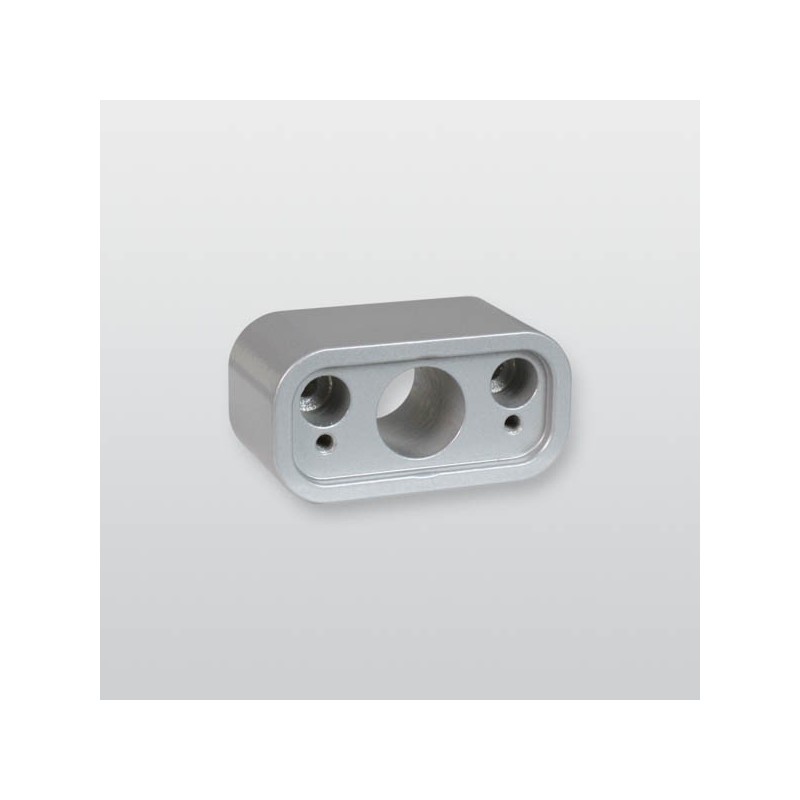 Nadometno ohišje za montažo na podboj 8363.6 aluminij bela