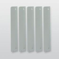 Distančniki za nadometno ohišje 8323.70 aluminij bela