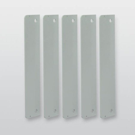 Distančniki za nadometno ohišje 8323.70 aluminij bela