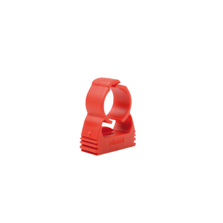 Rohrschelle 25 mm, rot (20 St.)