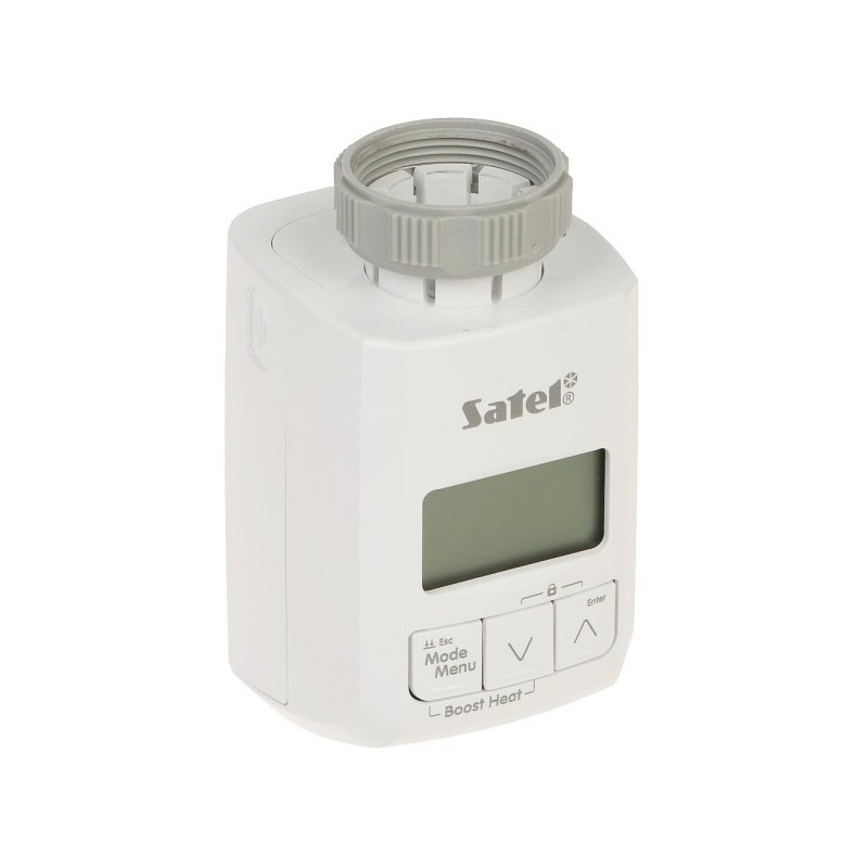 Funk-Heizkörperthermostat, 868MHz, mit Display, weiß