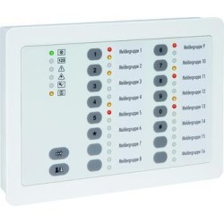 LED-upravljalni element BC 08/16-D - AP-nadometna izvedba, plastično ohišje, bela