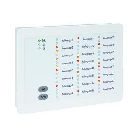 LED-Anzeigeteil BC 24-D - AP-Ausführung, Kunststoffgehäuse, weiß