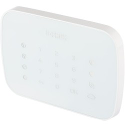 Bedienteil, Tastatur, 4 Bereiche, 868 - 868,6 MHz, Grad 2, weiß