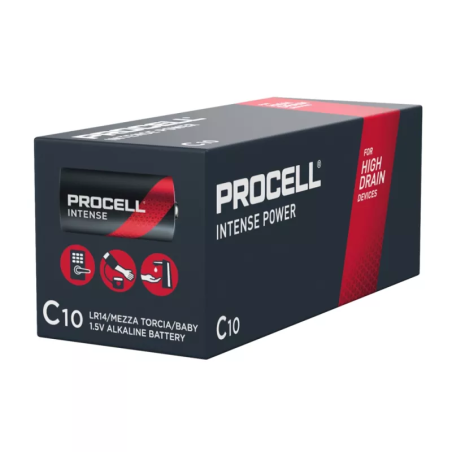 Duracell Procell Intense C MN1400/LR14 Baby 10er Tray