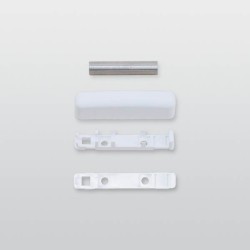 Palični magnet v nadometnem ohišju SM-AG 30 prometno bela