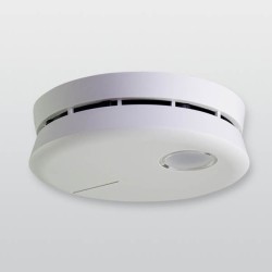 Brezžični javljalnik dima FRM381 prometno bela