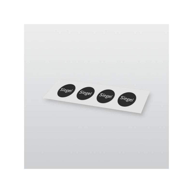 Plombna nalepka SA-4 grafiti siva