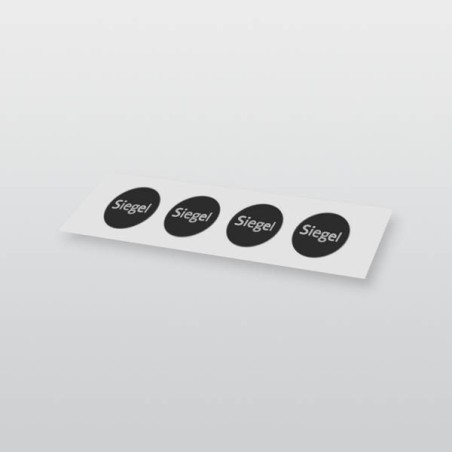 Plombna nalepka SA-4 grafiti siva