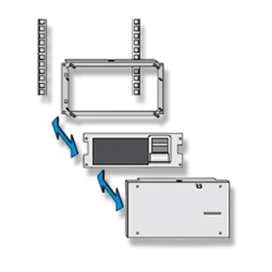 Montagezubehör für Ringbuszentralen