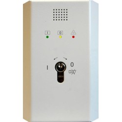 Tagalarmgerät TAG 1000 - 12 V-Ausführung, AP-Metallgehäuse, weiß