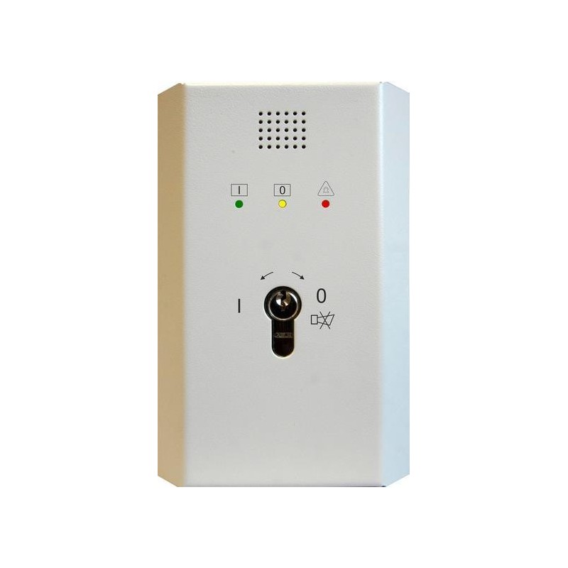 Tagalarmgerät TAG 1000 - 12 V-Ausführung, AP-Metallgehäuse, weiß