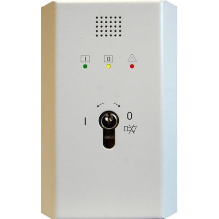 Tagalarmgerät TAG 1000 - 12 V-Ausführung, AP-Metallgehäuse, weiß