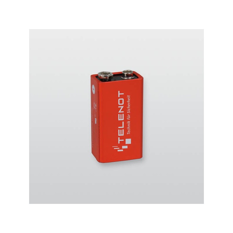 TELENOT-Lithiumbatterie 9 V LB 9 J-P