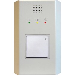 Tag alarmna naprava TAG 1000-ID - 12 V-izvedba, AP-nadometno kovinsko ohišje, belo