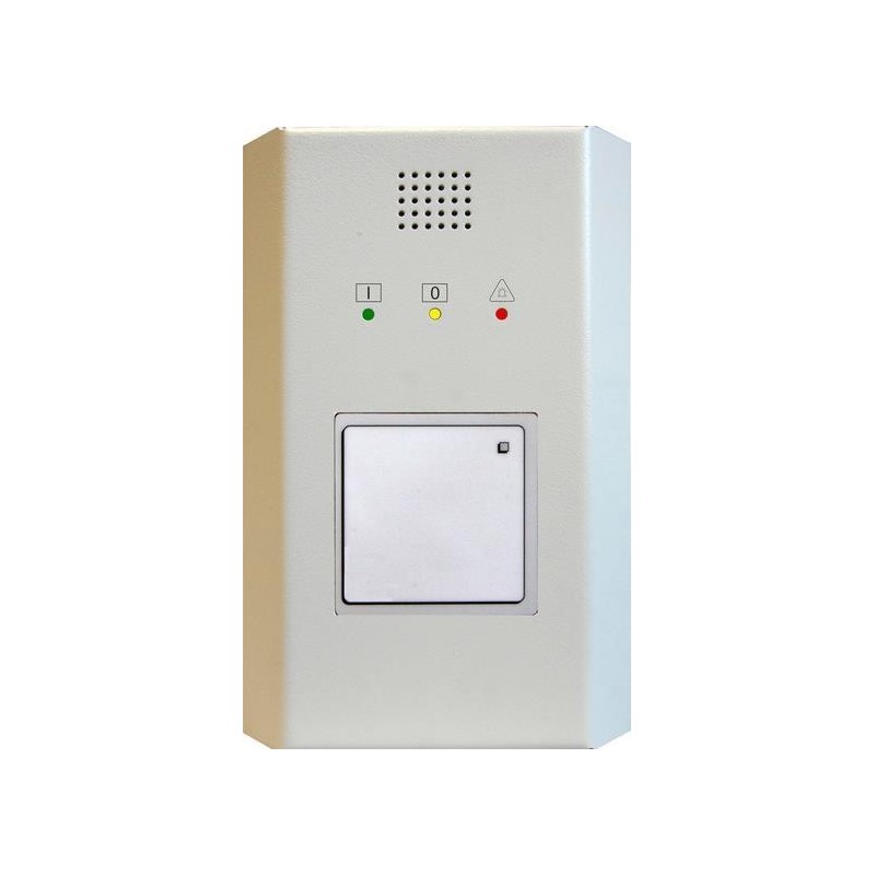 Tagalarmgerät TAG 1000-ID - 12 V-Ausführung, AP-Metallgehäuse, weiß