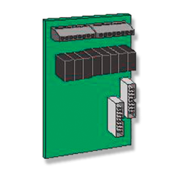 8-fach-Relaisplatine z. Einbau in NFS2, 4, 8 & 8V