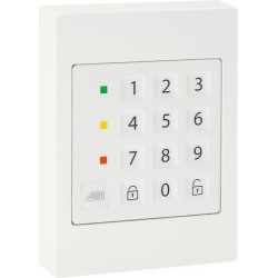 Vhodna enota z vnosom kode BC 630 - AP-nadometna izvedba, bela, bela folija