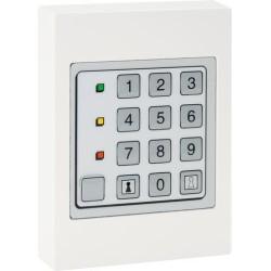 Vhodna enota z vnosom kode BC 630 - AP-nadometna izvedba, bela