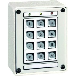 Code-Eingabeeinrichtung BC 630 - Metall-Ausführung, AP, weiß