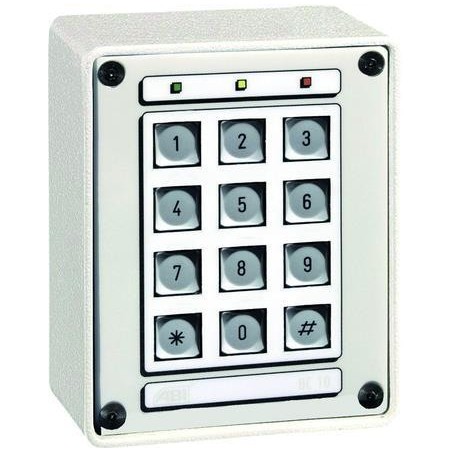 Code-Eingabeeinrichtung BC 630 - Metall-Ausführung, AP, weiß