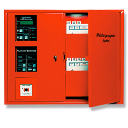 Feuerwehrinformations- und Bedientableau