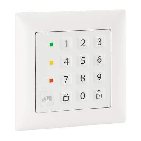 Code-/ ID-Eingabeeinrichtung BC 750 - UP-Ausführung weiß, Folie weiß