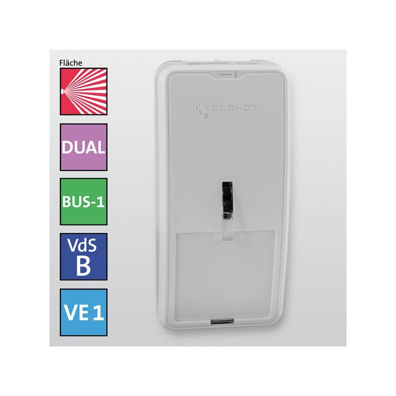 Infrardeči-Mikrovalovni senzor gibanja histar DUAL 1012-B1