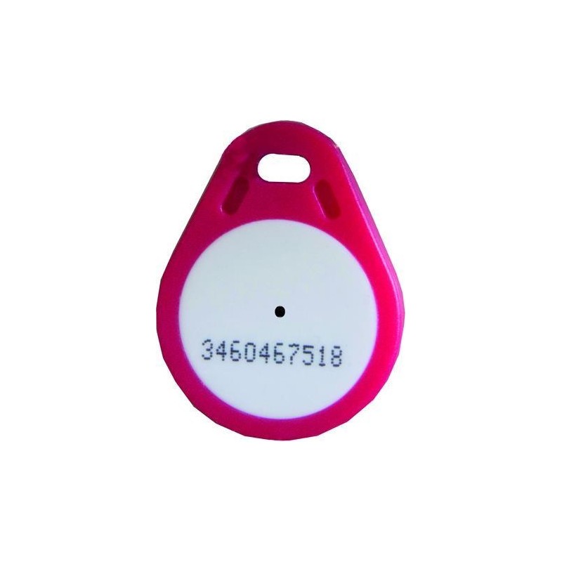 IMT ABI Hitag-S - Transponder-Schlüsselanhänger, rot