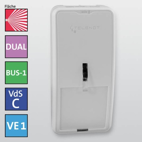 Infrardeči-Mikrovalovni senzor gibanja histar DUAL 1012AM-B1