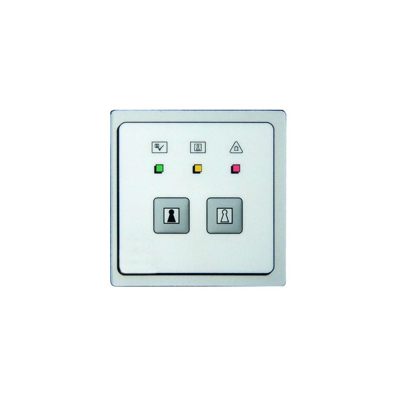 BC 640, BC 740 AP-/ UP-Ausführung - Folientastatur, int. LED, weiß