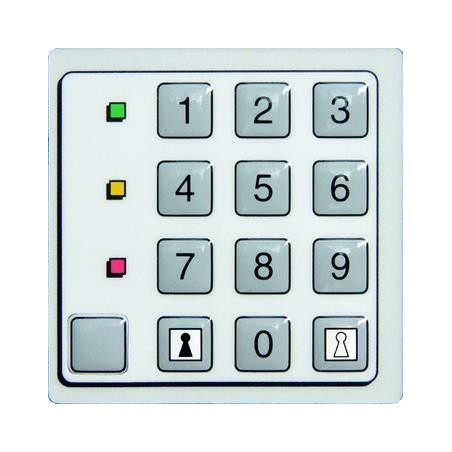 BC 650, BC 750 AP-/ UP-Ausführung - Folientastatur, int. LED, weiß