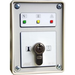 Ključni stikalnik BC 01 - AP-nadometna montaža, plastično ohišje, bela