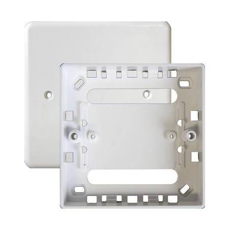 Kunststoffgehäuse Typ 85 - UP-Ausführung, ohne DK, weiß