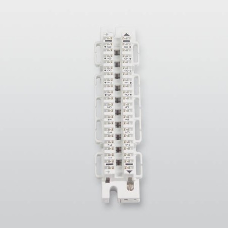 LSA-Plus-letvica 10 DA za vgradnjo v prazna ohišja razdelilnikov