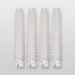 LSA-Plus-Leiste 20 DA mit Befestigungsschrauben und Kabelbinder