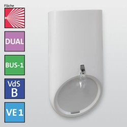 Infrarot-Mikrowellen-Bewegungsmelder comstar VAYO pro DUAL B10 BUS