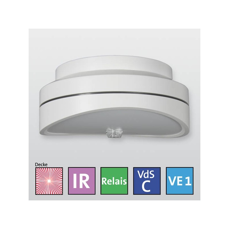 Infrarot-Mikrowellen-Decken-Bewegungsmelder histar DUAL C360