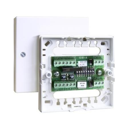 Linienauswertemodul LAM,2 MG,2 AUSG - AP-Kunststoffgehäuse Typ 85, weiß
