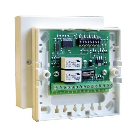 Relaismodul RLM-2, 2 Signalrelais - AP-Kunststoffgehäuse Typ 85,weiß