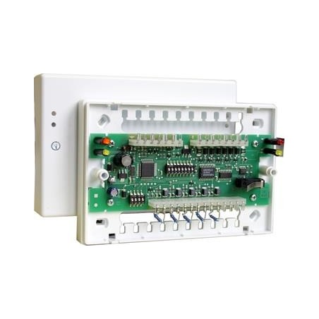 Sperrmodul SPM,2 MG,2 EING,6 AUSG - AP-Kunststoffgehäuse Typ 150,weiß