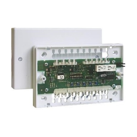 Ein-/Ausgangsmodul IOM,4 MG,2 REL - AP-Kunststoffgehäuse Typ 150,weiß