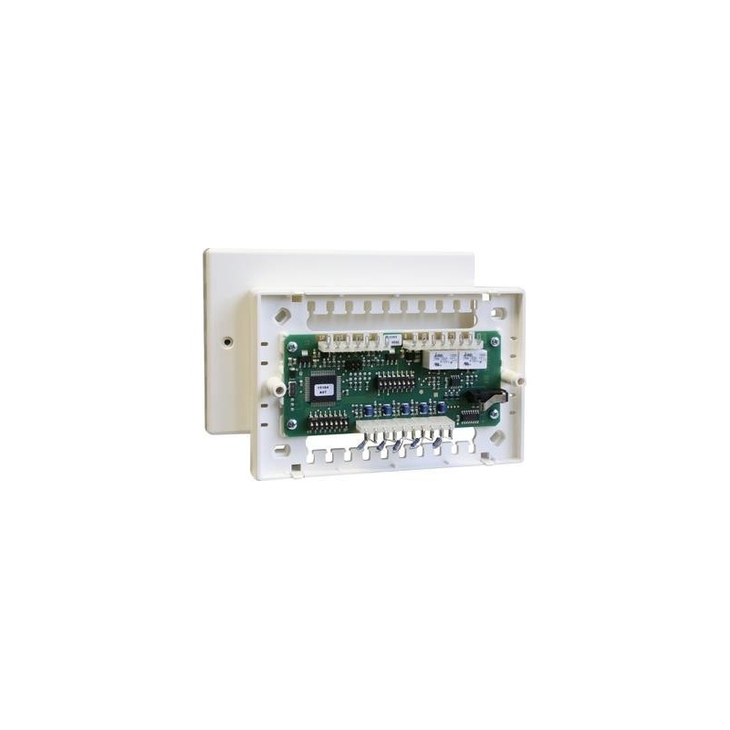 Multi I/O-Modul MIO-4/2,4 EING/MG,2 REL - AP-Kunststoffgehäuse Typ 150,weiß
