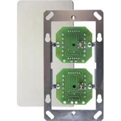 Busmodul-Anschlussbaugr. 2 Steckpl. - UP-Ausführung f. Gerätedose, inkl.Deckel