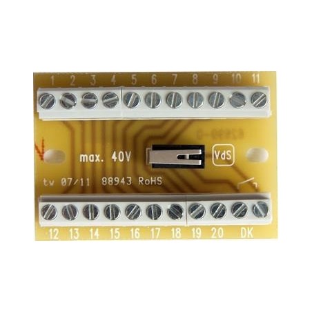 Vijačni razdelilnik 10 DA, z DK - vgradna izvedba za ohišje tipa 85,150