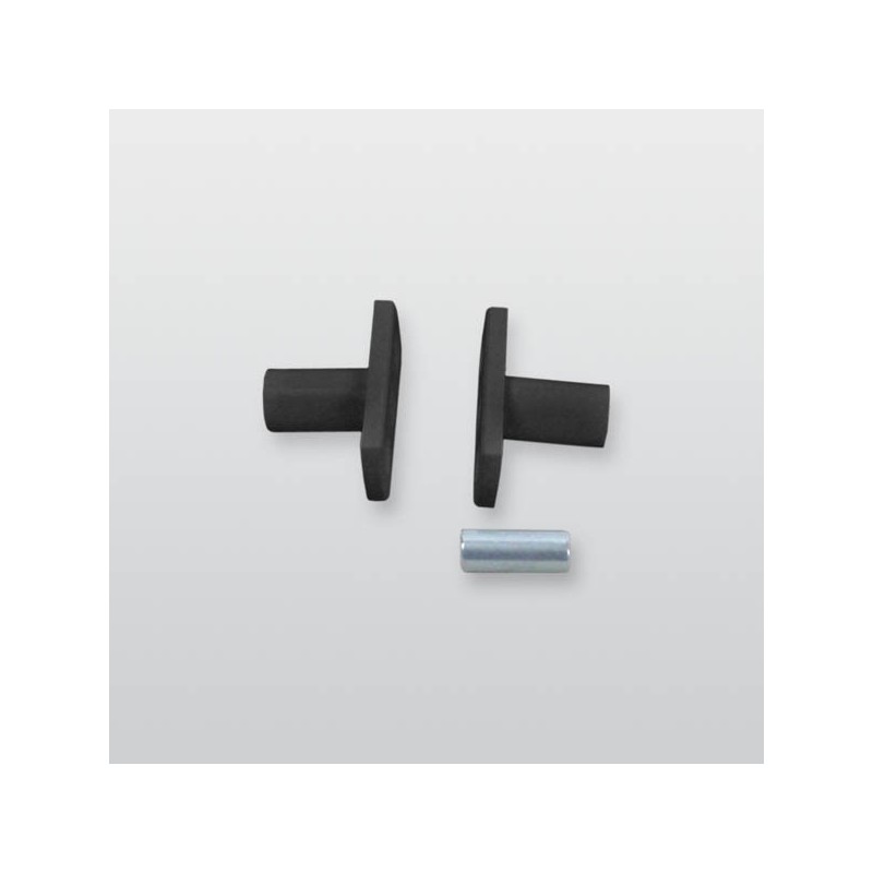 Vgradna prirobnica z magnetom za montažo v votle profile za MK30 antracit siva