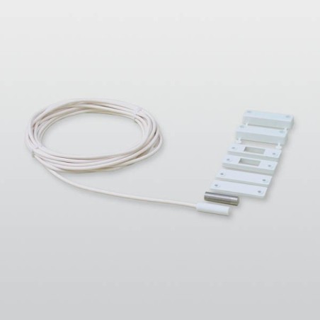 Magnetni kontakt MK4 v setu 5 m bela